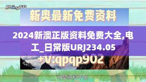 2024新澳正版资料免费大全,电工_日常版URJ234.05