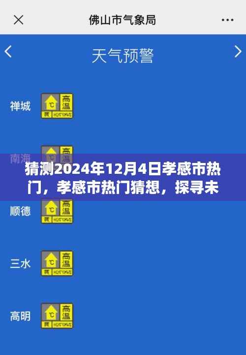 探寻孝感市未来魅力风采,2024年12月4日热门猜想与风采展望