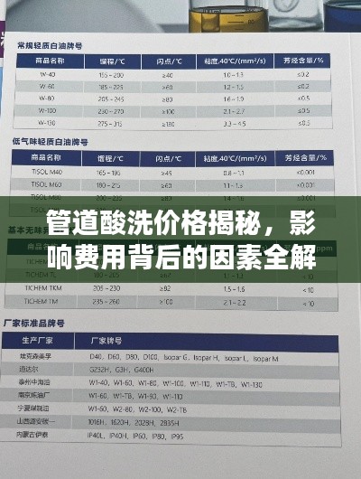 管道酸洗价格揭秘,影响费用背后的因素全解析