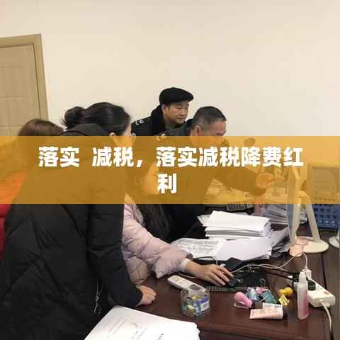 落实 减税,落实减税降费红利