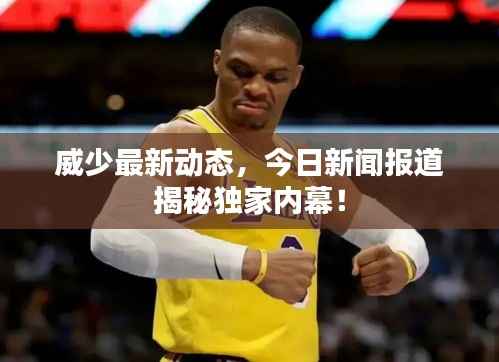 威少最新动态,今日新闻报道揭秘独家内幕!