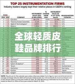 全球轻质皮鞋品牌排行榜TOP榜单揭晓!