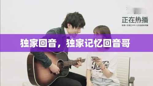 独家回音,独家记忆回音哥